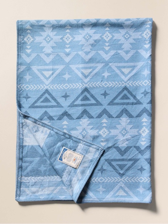 Faherty Other - Faherty Adirondack Blanket, Chambray North Star - 52”x72”